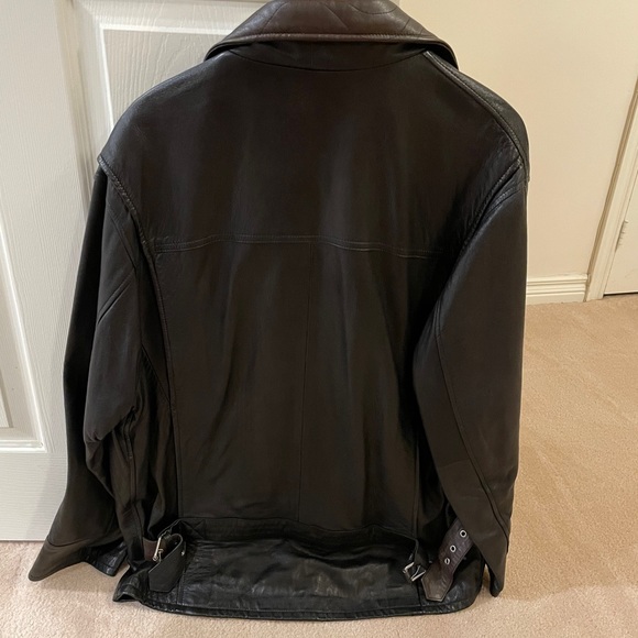 Leather Jacket Italian Made - Picture 5 of 6